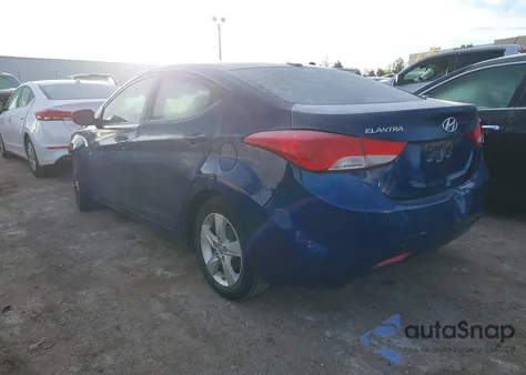 2013 Hyundai Elantra Gls z USA, uszkodzony, nr VIN KMHDH4AE0DU871924
